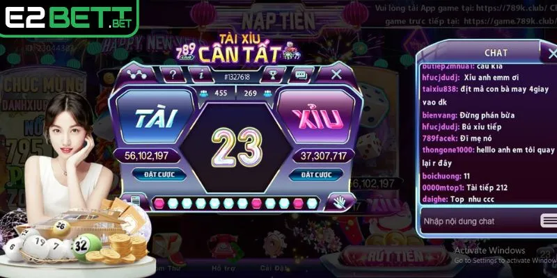 Những điểm nổi bật của Tài Xỉu E2BET